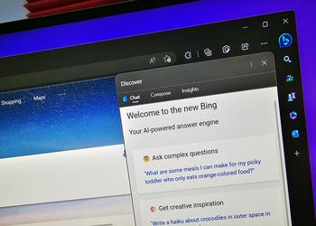 Microsoft fügt Edge eine Seitenleiste mit Bing-Chatbot hinzu