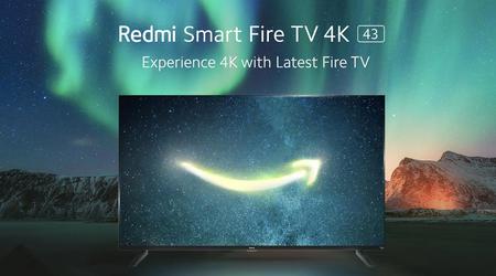 Redmi has unveiled a 43-inch Smart Fire TV 4K with Fire TV OS on board