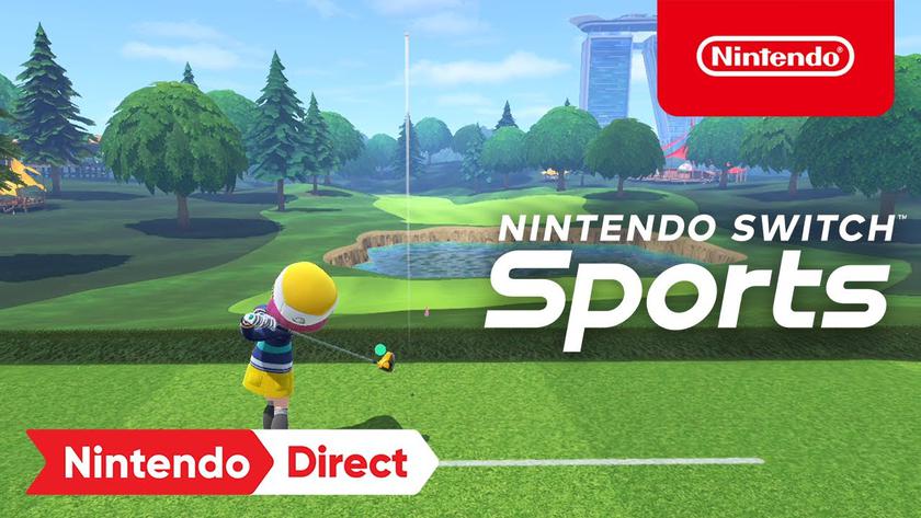 Обновление Nintendo Switch Sports "Гольф" выходит 28 ноября