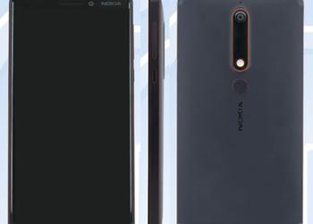 The first photos of the smartphone Nokia 6 (2018) with a display 18: 9