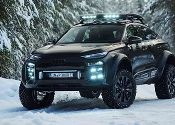 Q6 e-tron offroad concept: Audi создала электрический внедорожник с портальными мостами