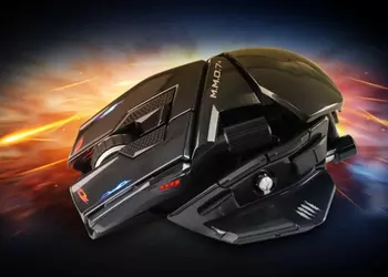 Пальцев не хватит: представлена геймерская мышь Mad Catz MMO 7+ с двадцать одной программируемой кнопкой