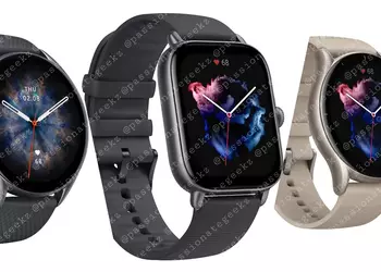 В сеть утекли характеристики, цены и качественные изображения смарт-часов Amazfit GTR 3, Amazfit GTR 3 Pro и Amazfit GTS 3