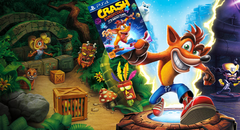 Утечка: Activision выпустит Crash Bandicoot 4 It’s About Time для PlayStation 4 и Xbox One