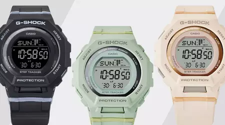 Casio introduces G-Shock GMDB300SC for $120: a colourful watch for tracking steps