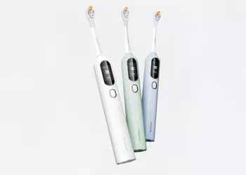 Dreame представила свою первую электрическую зубную щетку F02 с дисплеем и автономностью до 90 дней
