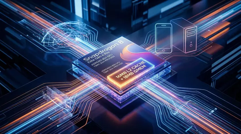 Рендер будущего процессора Qualcomm Snapdragon