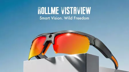 Розумні окуляри Rollme VistaView: камера Sony, ШІ та цінник у 100$