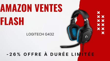 Logitech G432 Casque Gaming – Économisez 13€ maintenant!