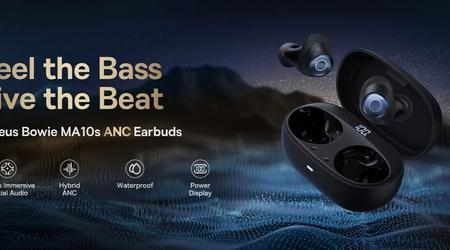 Baseus Bowie MA10s: TWS-навушники з ANC, бездротовою зарядкою і функцією Spatial Audio за $39 (знижка $10)