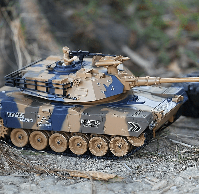 Fisca 1/18 Abrams M1A2 tank met afstandsbediening