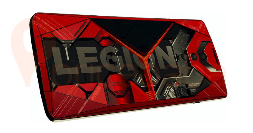 Подробности и рендеры игрового смартфона Lenovo Legion: тройная камера, прозрачный корпус, два порта Type-C и дисплей на 144 Гц