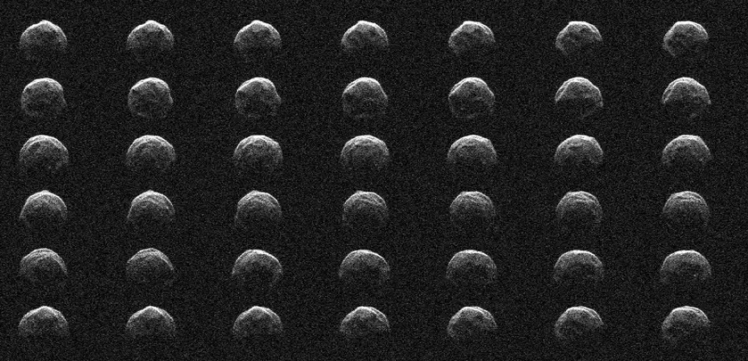 NASA опубликовало фотографии астероида 2006 HV5, который сблизился с Землёй