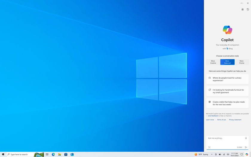 Microsoft integrates Copilot AI assistant into Windows 10-2