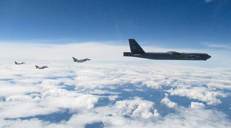 Rafale- og Eurofighter Typhoon-jagerfly avskjærte to amerikanske B-52H Stratofortress-atombombefly i Europa.