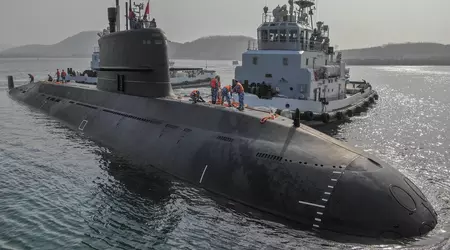 Pakistan receives second Hangor-class submarine, which is a modification of a Chinese submarine 