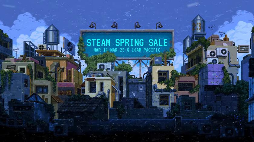 Valve нагадує про Весняний розпродаж у Steam: гравцям запропонують тисячі ігор із величезними знижками