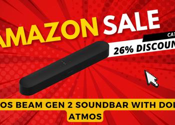 Sonos Beam Gen 2 Soundbar -Buy Now $130 Discount!