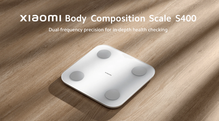Xiaomi ha introdotto sul mercato globale la bilancia di composizione corporea S400, in grado di misurare 25 indicatori di salute