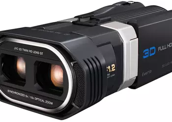 JVC GS-TD1: еще одна "первая в мире потребительская 3D-видеокамера"