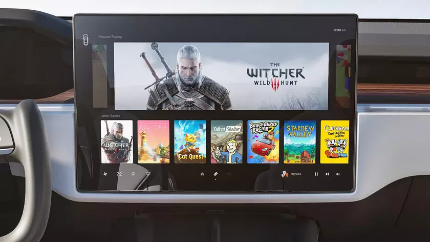 Не только Apple Music: электромобили Tesla Model S и Model X получили Steam с поддержкой Cyberpunk 2077, The Witcher 3: Wild Hunt и других игр