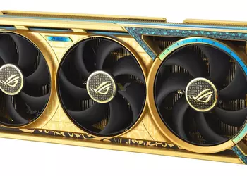 Дайте две! ASUS выпустила золотую видеокарту RTX 5090 стоимостью $500 тысяч