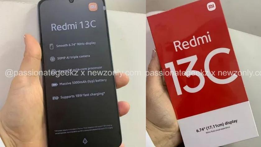 Redmi 13C 4G в зеленом цвете, с тройной камерой и 6.71-дюймовым дисплеем появился на фотографиях