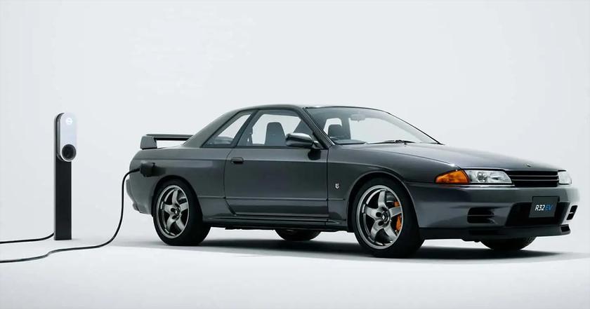 Nissan R32 GT-R Transforms Into an Electric Dynamo: A Look at its EV Conversion Journey