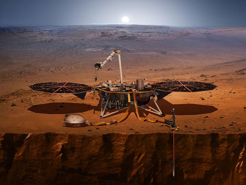 NASA вперше в історії людства записало звук падіння метеорита на Марс