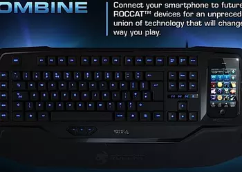 Превращаем смартфон в контроллер для ПК с помощью приложения Roccat Power Grid и клавиатуры Roccat Project Phobo