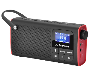 Avantree 3-in-1 Portable FM Radio