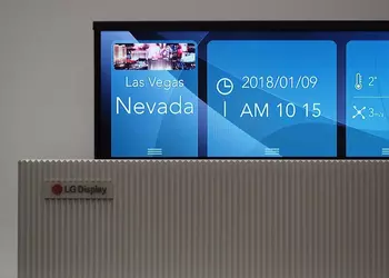 Скручивающийся OLED-телевизор LG будет показан на CES 2019