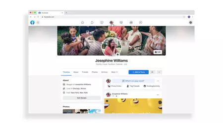 Facebook тестує новий дизайн