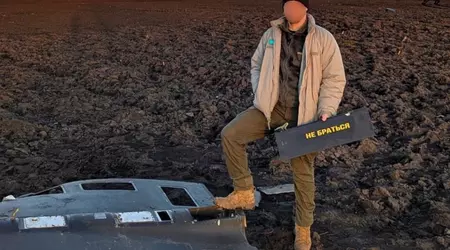 Ukraine shows for the first time how it used a Sting interceptor drone to destroy Shahed