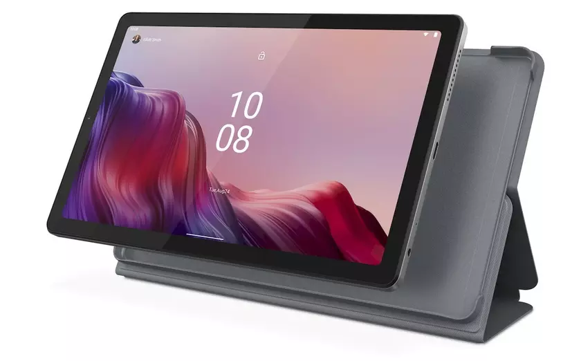 Lenovo Tab M9: бюджетный планшет с 9" дисплеем, процессором Helio G80 и динамиками с Dolby Atmos всего за $140
