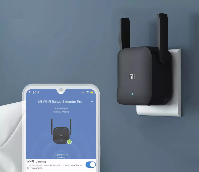 Xiaomi Mi Wi-Fi Range Extender Pro: усилитель Wi-Fi c европейской вилкой и двумя антеннами за $13