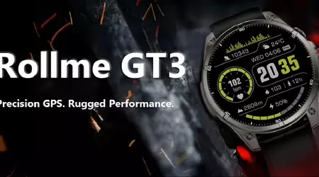 Lancement de la montre intelligente abordable Rollme GT 3 avec une longue durée de vie de la batterie, une navigation GPS avancée et une centaine de modes de sport