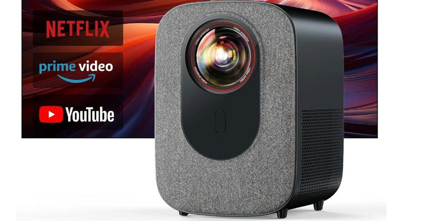 Jimveo E28 best mini projector for netflix