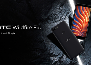 HTC Wildfire E Lite: дисплей на 5.45 дюймов, чип MediaTek Helio A20 и Android GO на борту за $103