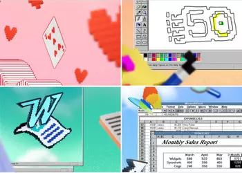 Microsoft выпустила коллекцию ретро-обоев для смартфонов с изображением своих культовых программ