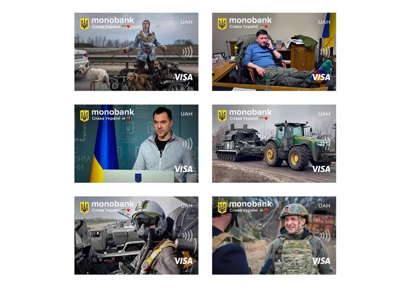 Зеленский, Виталий Ким, «Привид Києва» и Арестович: Monobank добавил патриотические скины для карты в Apple Pay и Google Pay