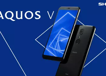Sharp AQUOS V: IPS-дисплей на 5.93 дюйма, чип Snapdragon 835, двойная камера на 13 Мп и ценник в $230