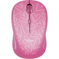 Мышь TRUST Yvi FX wireless mouse pink (22336)