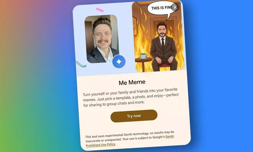 Me Meme у Google Photos