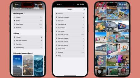 Die Fotos-App in iOS 18 erhält neue Kategorien für die Suche nach QR-Codes, Quittungen und Illustrationen