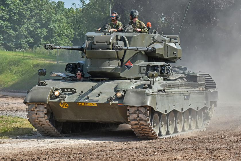 США выкупили у Иордании за $118 млн 60 зенитных танков Gepard, которые ранее принадлежали Нидерландам, их передадут Украине