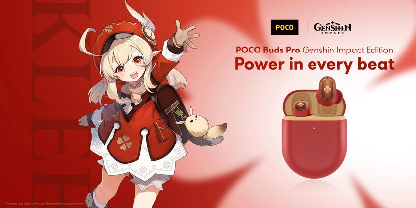 POCO Buds Pro Genshin Impact Edition: беспроводные наушники в стиле игры Genshin Impact за €69