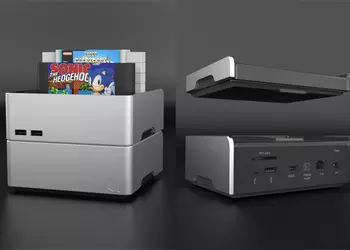 Модульная медиаприставка EzeeCube с возможностью играть в ретро-игры