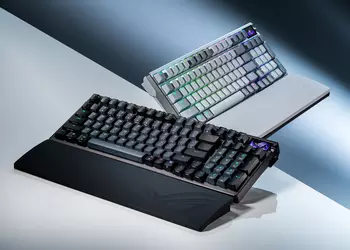 Asus ROG Azoth 96 HE — игровая механическая клавиатура с магнитными свечами и OLED-экраном