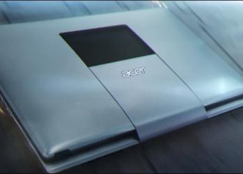 Acer слегка показала ноутбук с необычным механизмом раскрытия (видео)